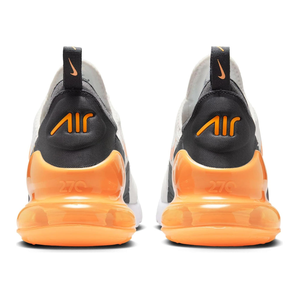 Men's Nike Air Max 270 Summit White/Laser Orange (AH8050 114)