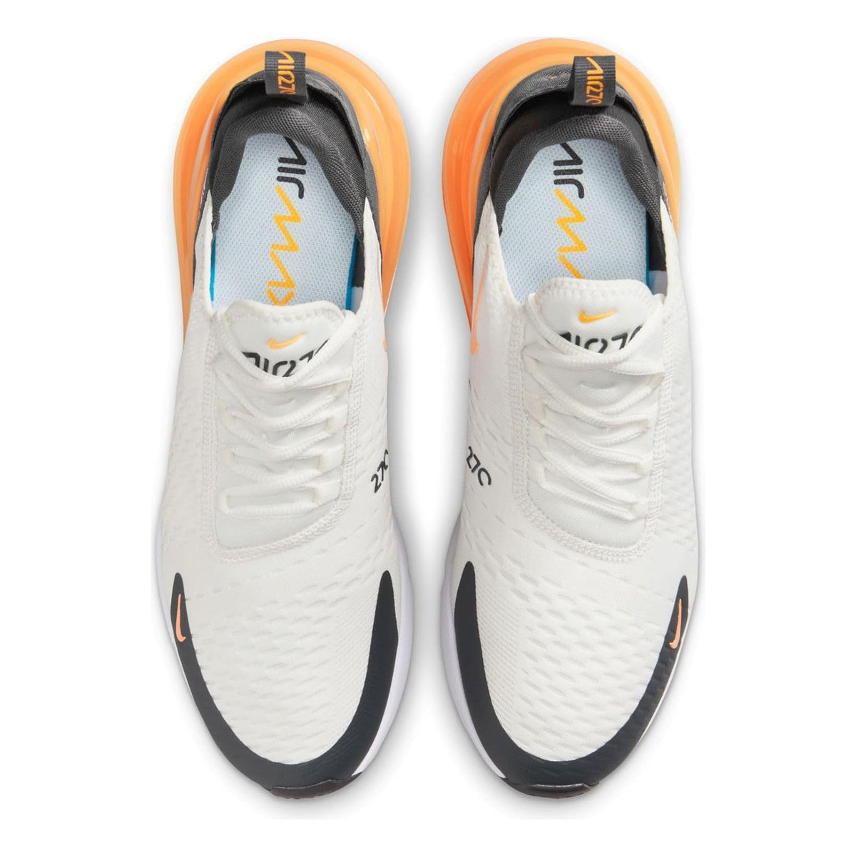 Men's Nike Air Max 270 Summit White/Laser Orange (AH8050 114)