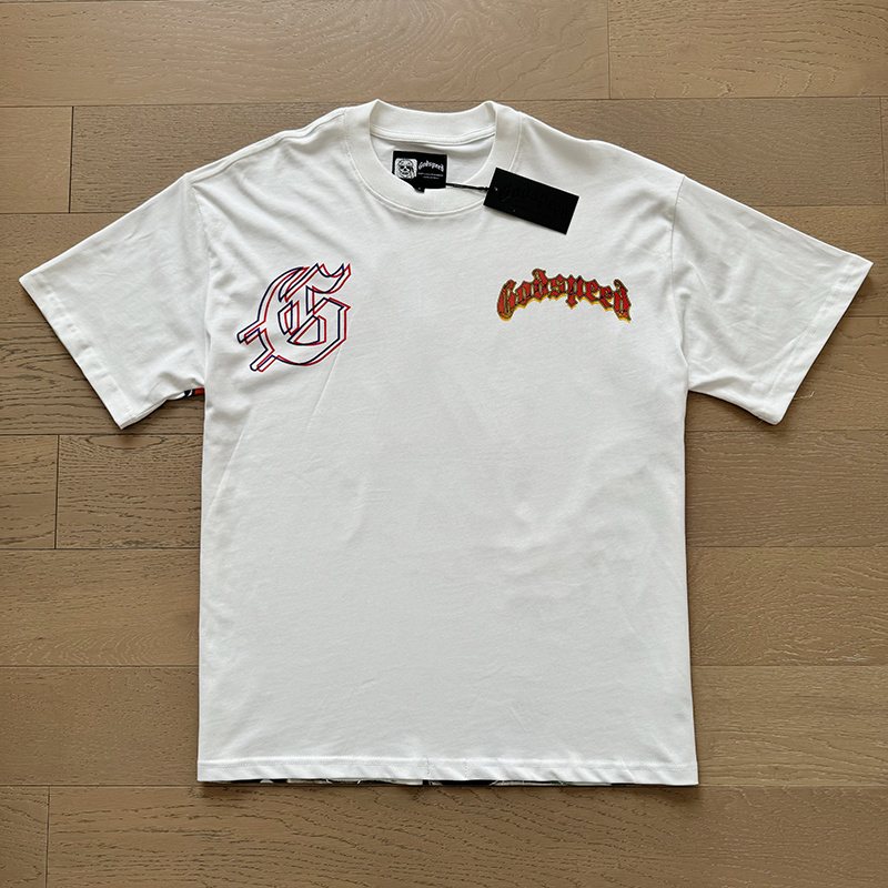 Godspeed Skeleton Desert Graphic T-Shirt