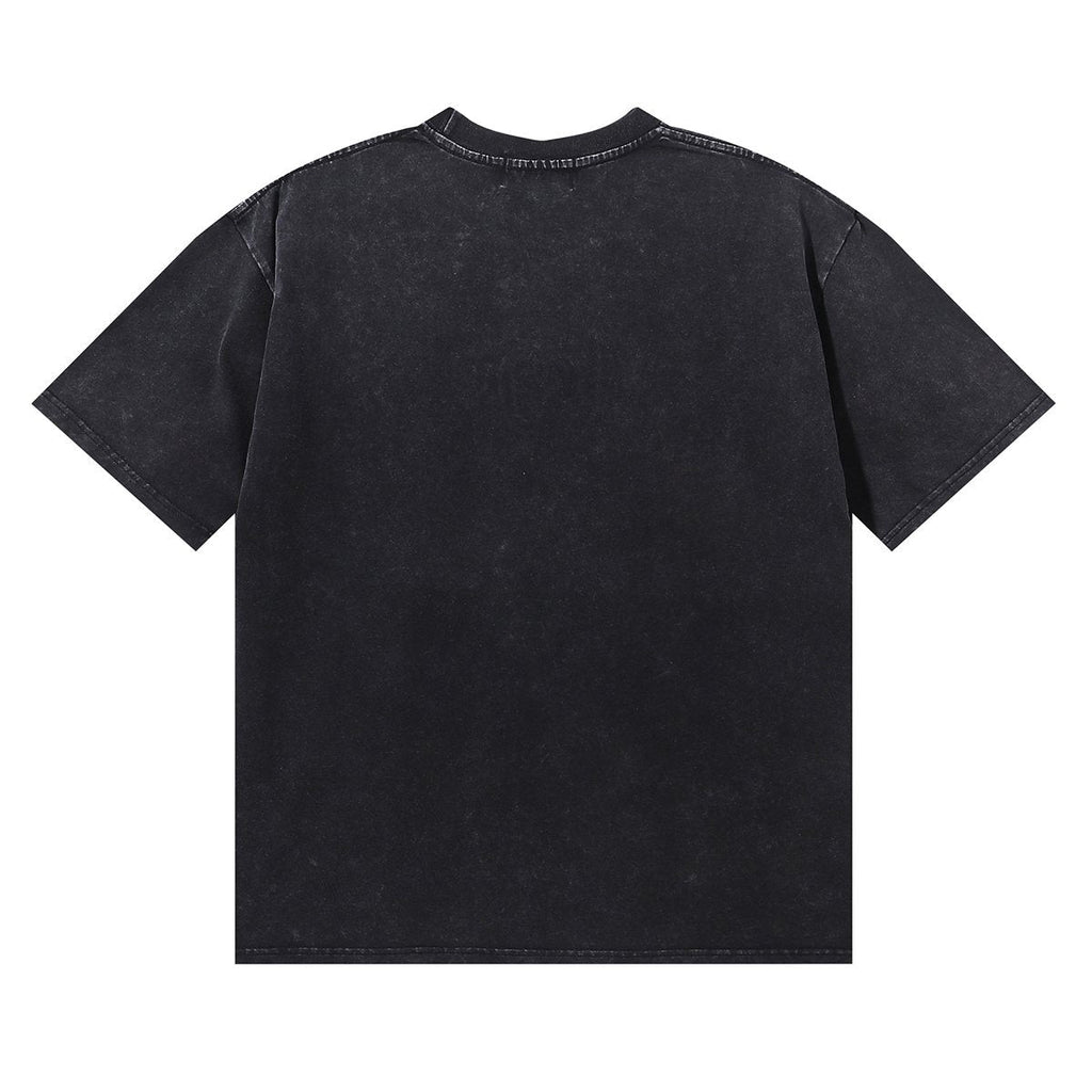 MAJESTIK Death Chain Skull Graphic T-Shirt