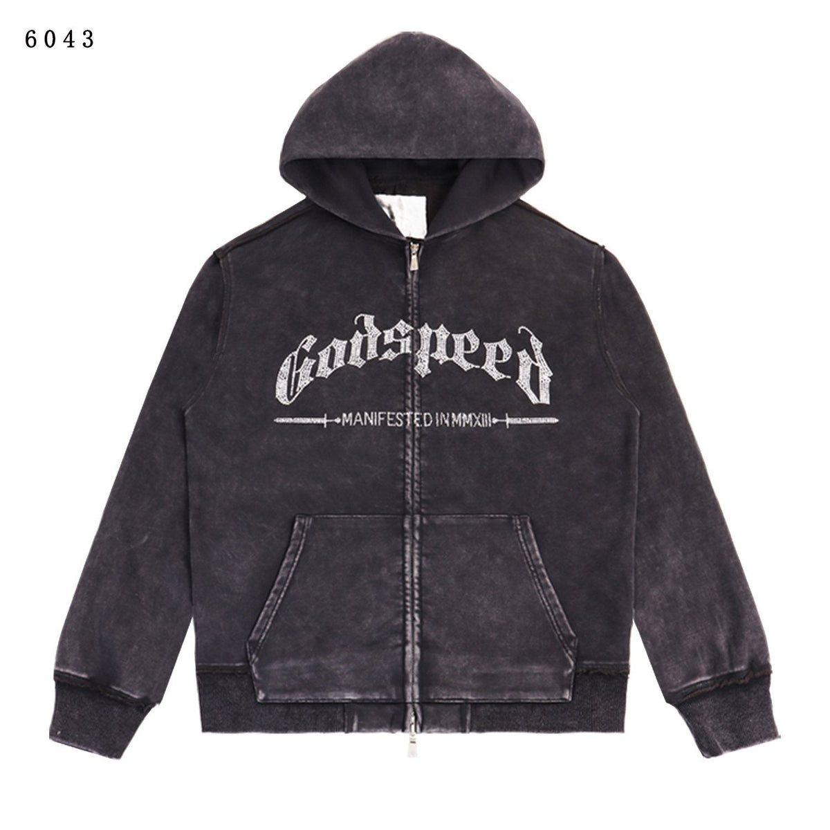 Godspeed E Pluribus Unum Eagle Zip Hoodie