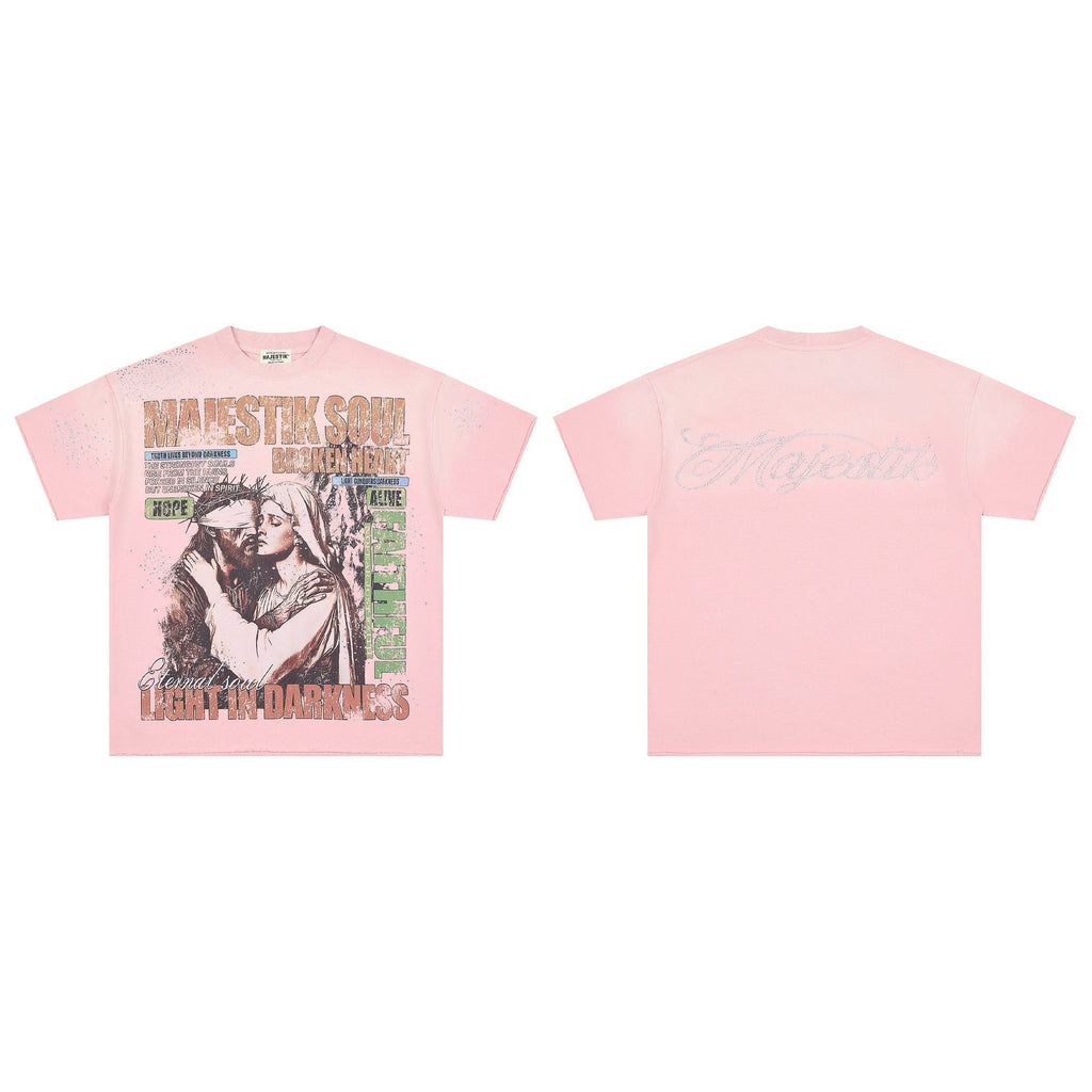 MAJESTIK Soul Graphic Short-Sleeve T-Shirt