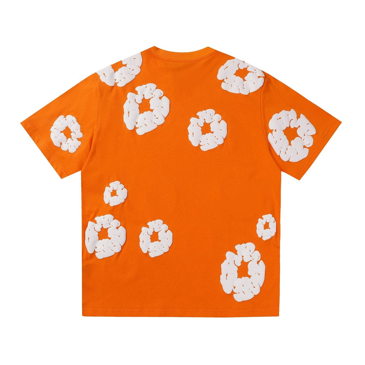 DENIM TEARS All-Over White Flower Print T-Shirt