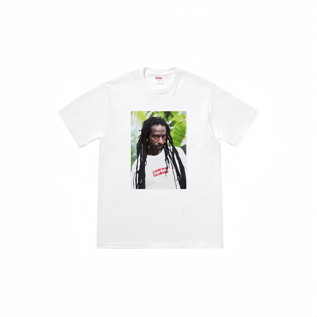 Supreme Buju Banton Portrait Graphic T-Shirt