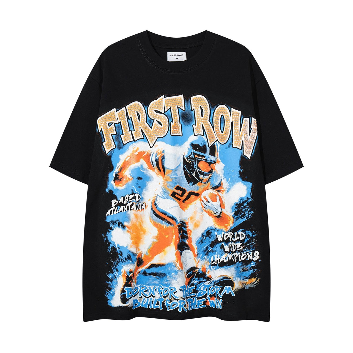 MAJESTIK Football Graphic Short-Sleeve T-Shirt