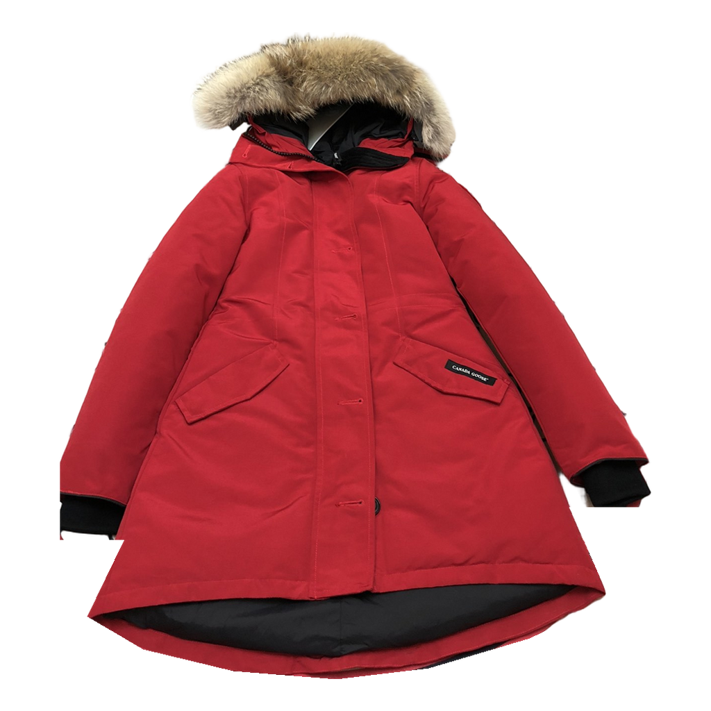 Canada Goose Women’s Rossclair Parka – Tailored Fit, Coyote Fur Hood