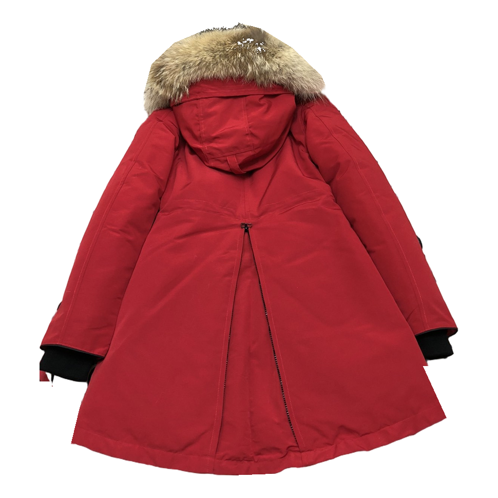 Canada Goose Women’s Rossclair Parka – Tailored Fit, Coyote Fur Hood