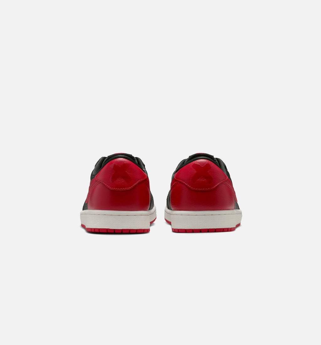 Air Jordan 1 Retro Low OG 'Banned' - Men's Lifestyle Sneaker (Black/Black/Varsity Red/Summit White)