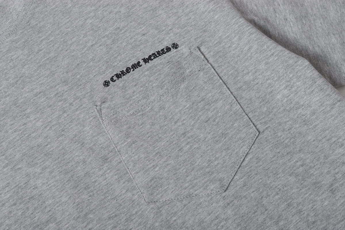 Chrome Hearts x Matty Boy PPO Brain Short-Sleeve T-Shirt Ash Grey