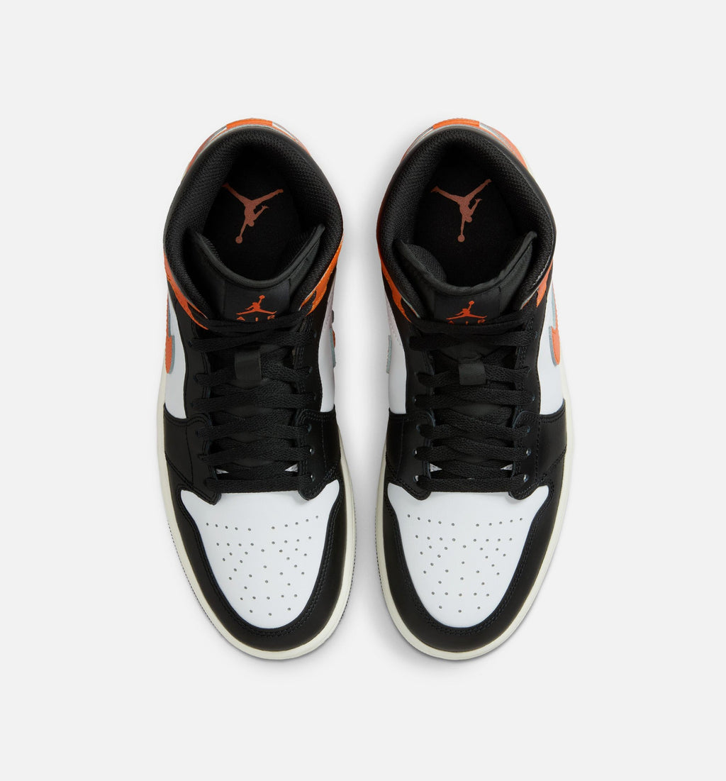 Air Jordan 1 Mid "Starfish" Men's Lifestyle Shoes – Starfish/White/Sail/Black