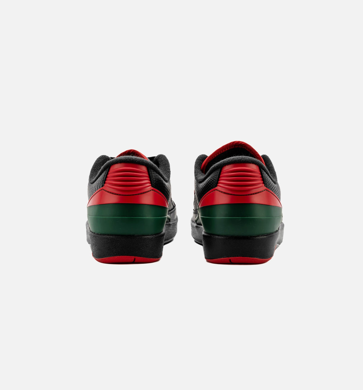 Air Jordan 2 Retro Low "Christmas" Big Kids' Shoe – Black/Fire Red/Cement Grey