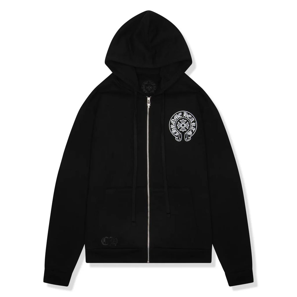CHROME HEARTS ZIP-UP SWEATER