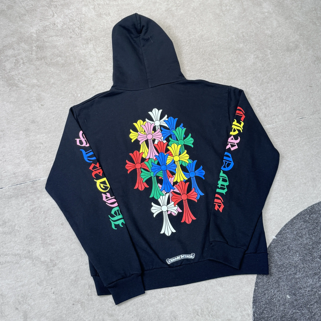 CHROME HEARTS ZIP-UP SWEATER