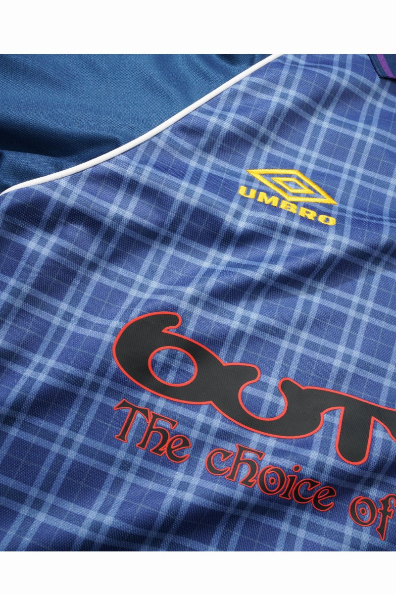 BUTTER PLAID JERSEY Navy / Slate