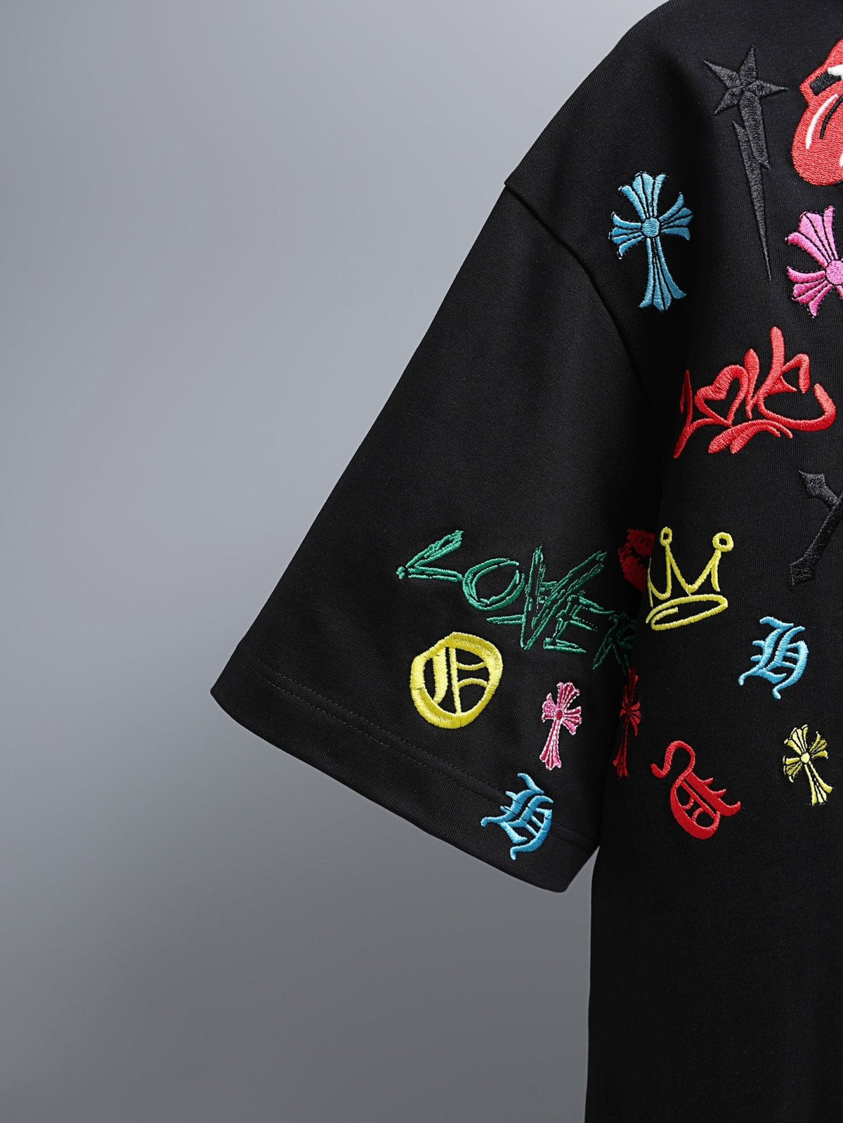Chrome Hearts Multicolor Motif Cluster T-Shirt