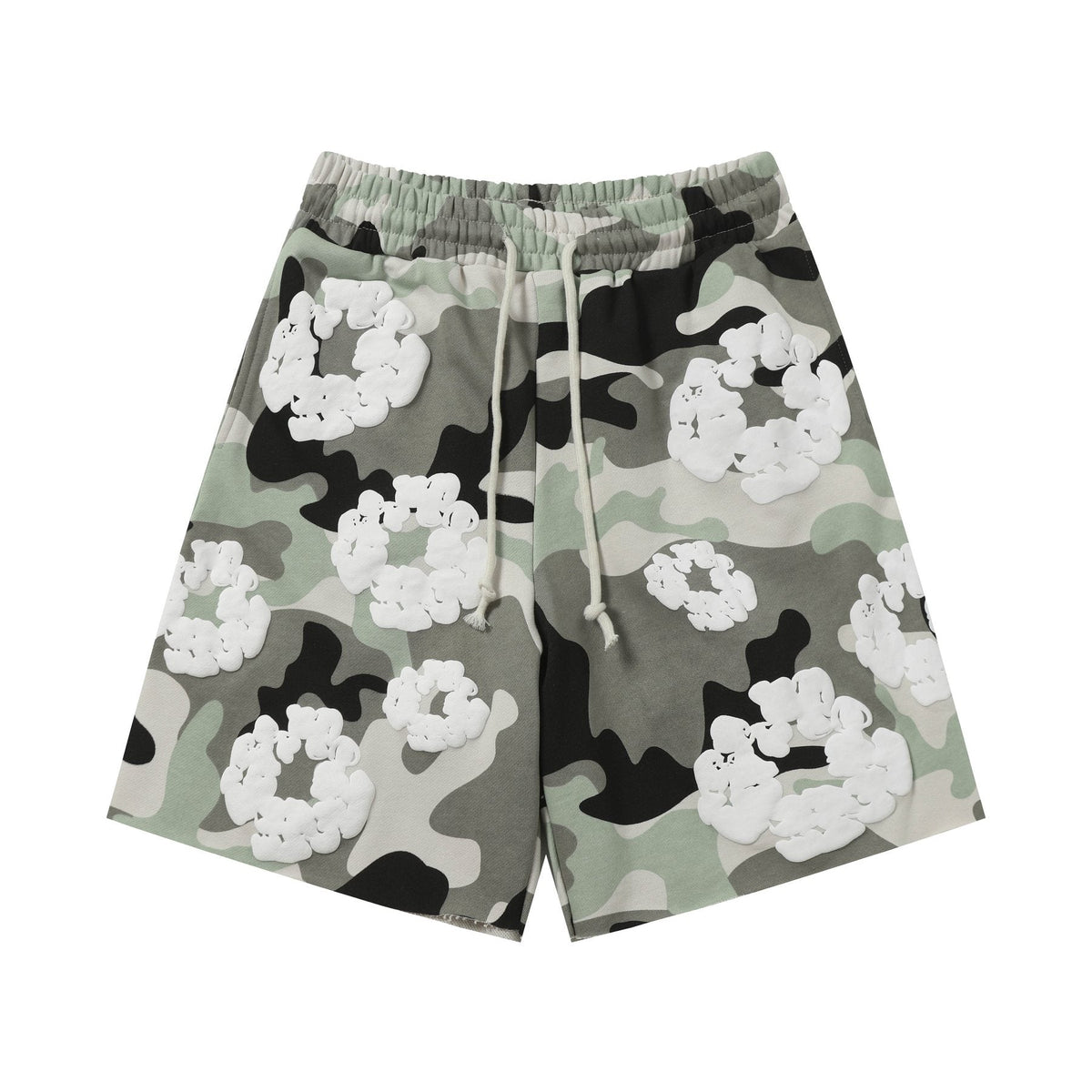 DENIM TEARS Cotton Flower Camo Short-Sleeve Set
