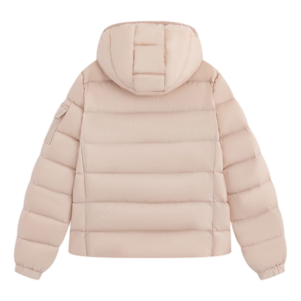 Moncler Gles Fitted Hooded Puffer Jacket