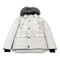 Moose Knuckles Four-Pocket Fur-Trim Hooded Puffer Jacket