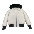 Moose Knuckles Men's Original Ballistic Shearling-Trim Bomber – Black Luxe