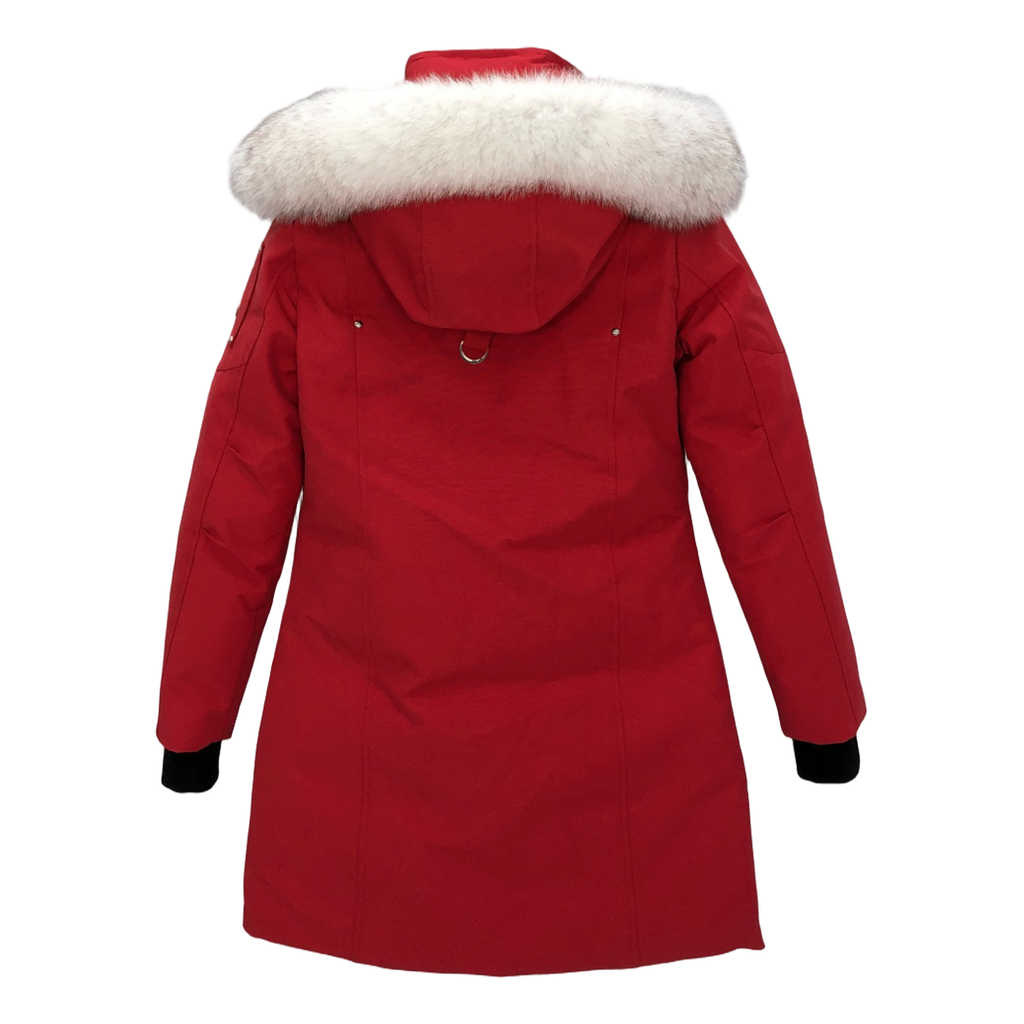 Moose Knuckles Stirling Parka – White Fur Trim Edition