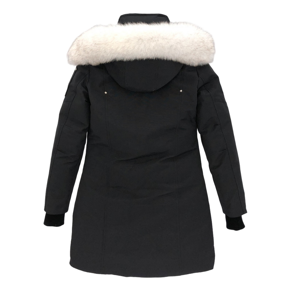 Moose Knuckles Stirling Parka – White Fur Trim Signature