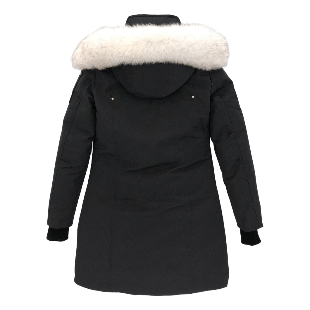 Moose Knuckles Stirling Parka – White Fur Trim Signature