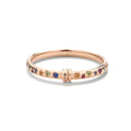 Pomellato Style Multicolor Stone Bangle