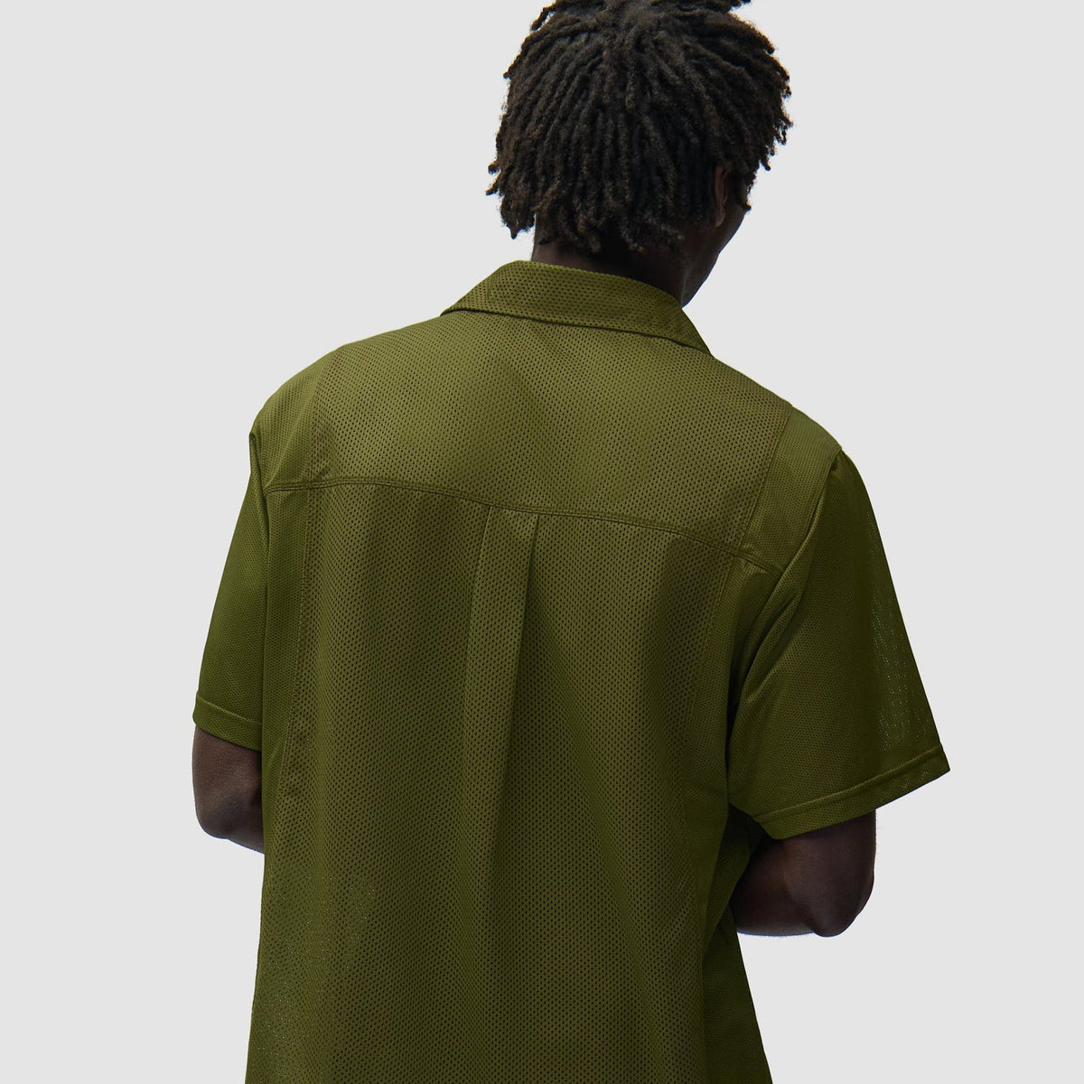 Arte Mesh Shirt: Green