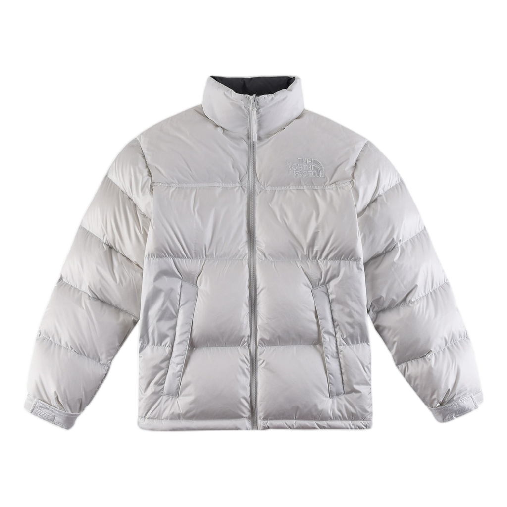 The North Face Contrast-Panel Stand-Collar Puffer Jacket – Statement Edition