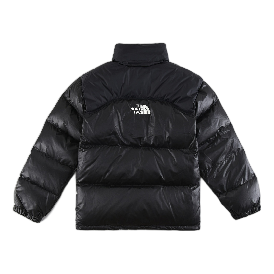 The North Face Contrast-Panel Stand-Collar Puffer Jacket – Street-Ready Edition