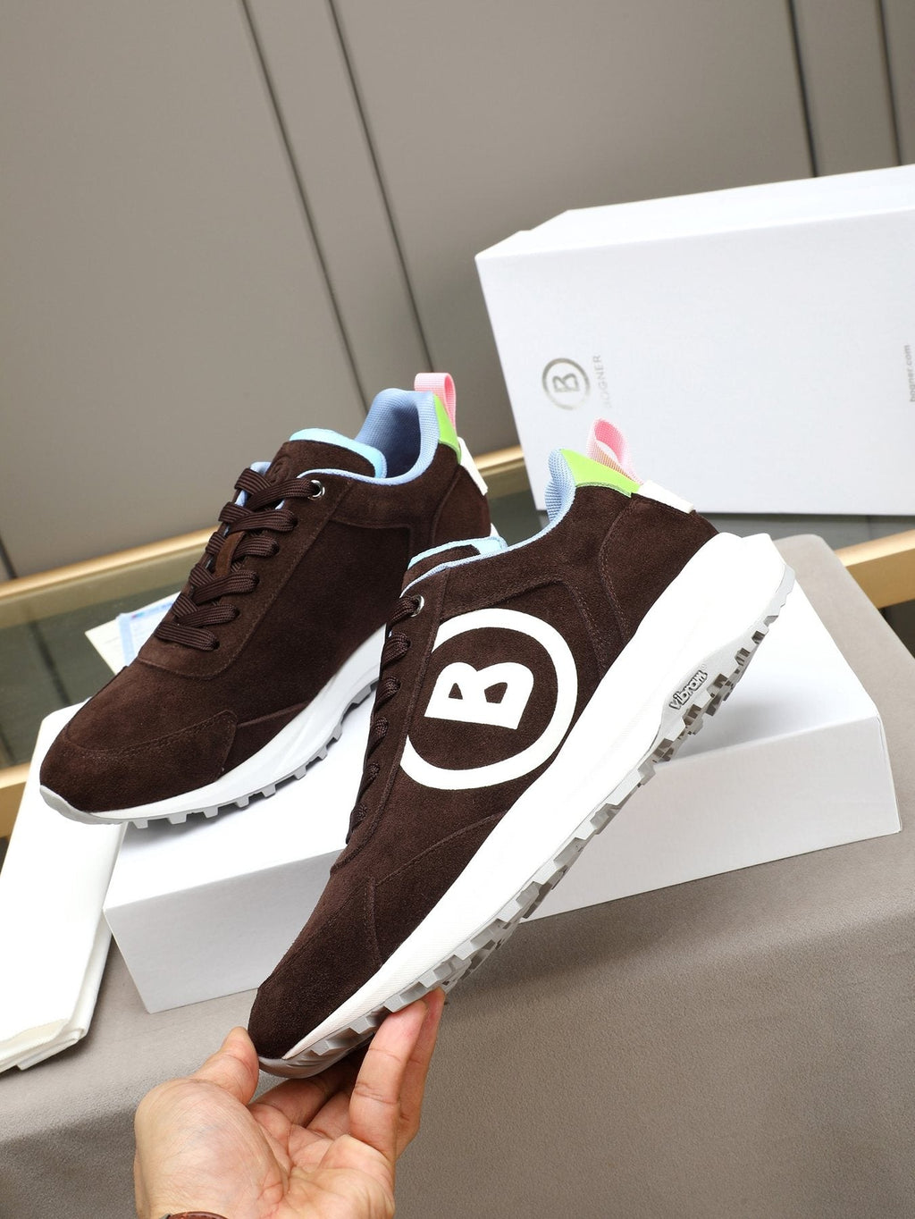 BOGNER B Emblem Low-Top Sneakers