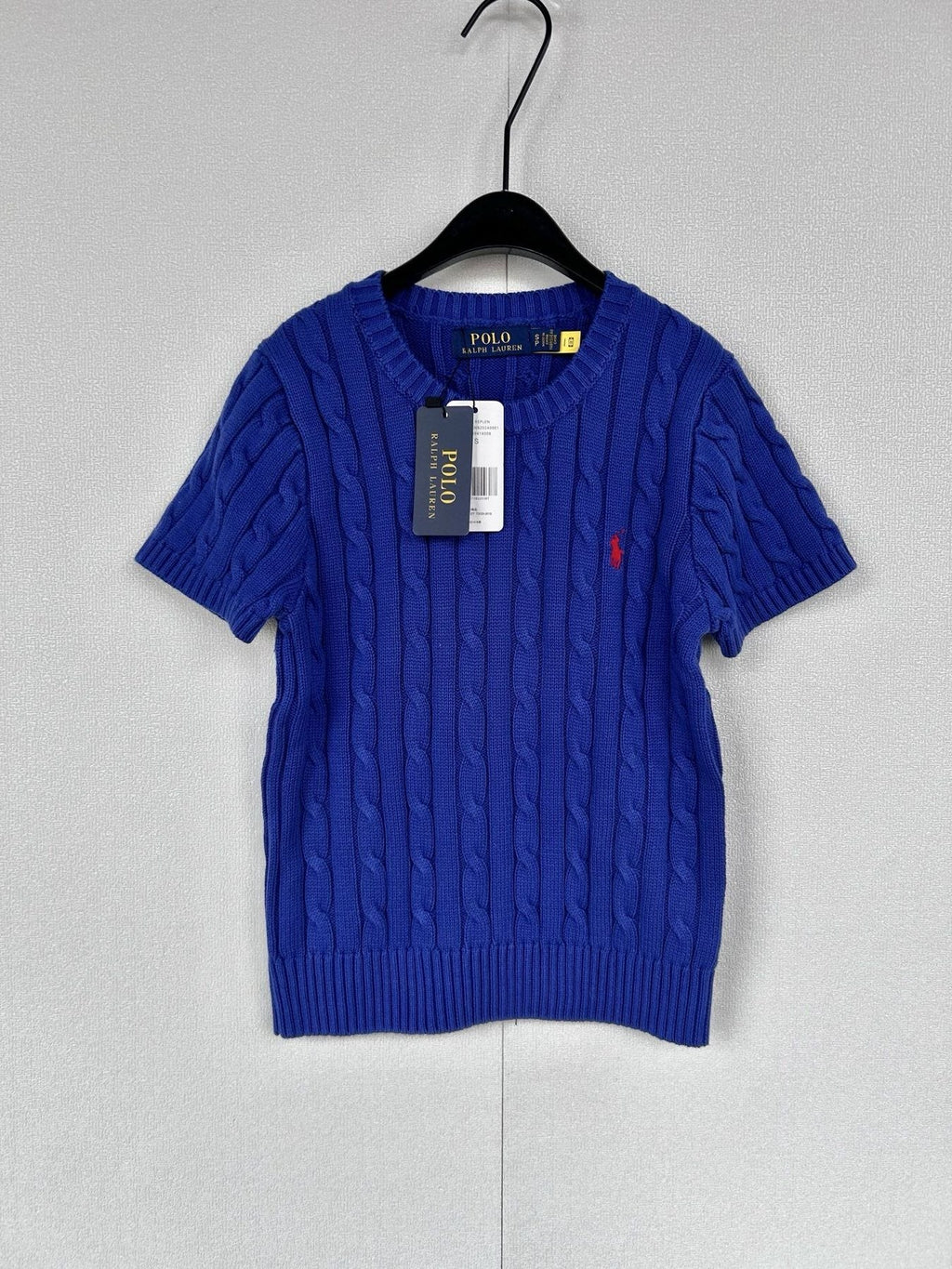 Ralph Lauren Women's Short-Sleeve Cable-Knit Sweater