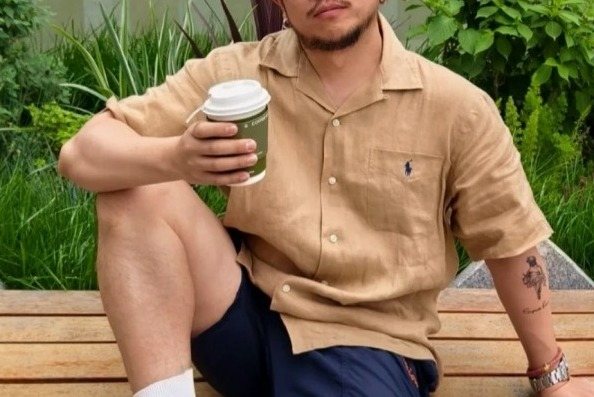 Ralph Lauren Camp Collar Pocket Shirt